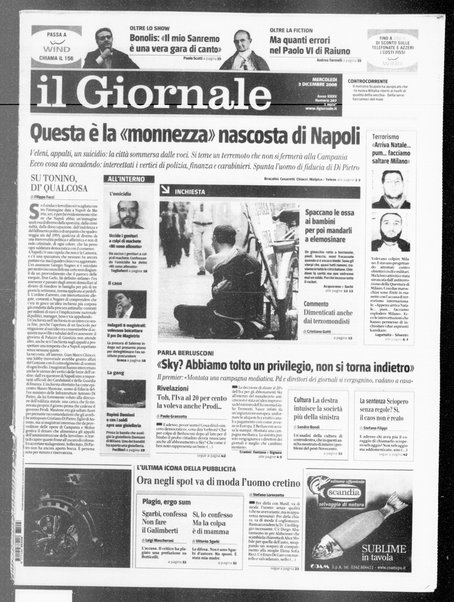 Il giornale : quotidiano del mattino